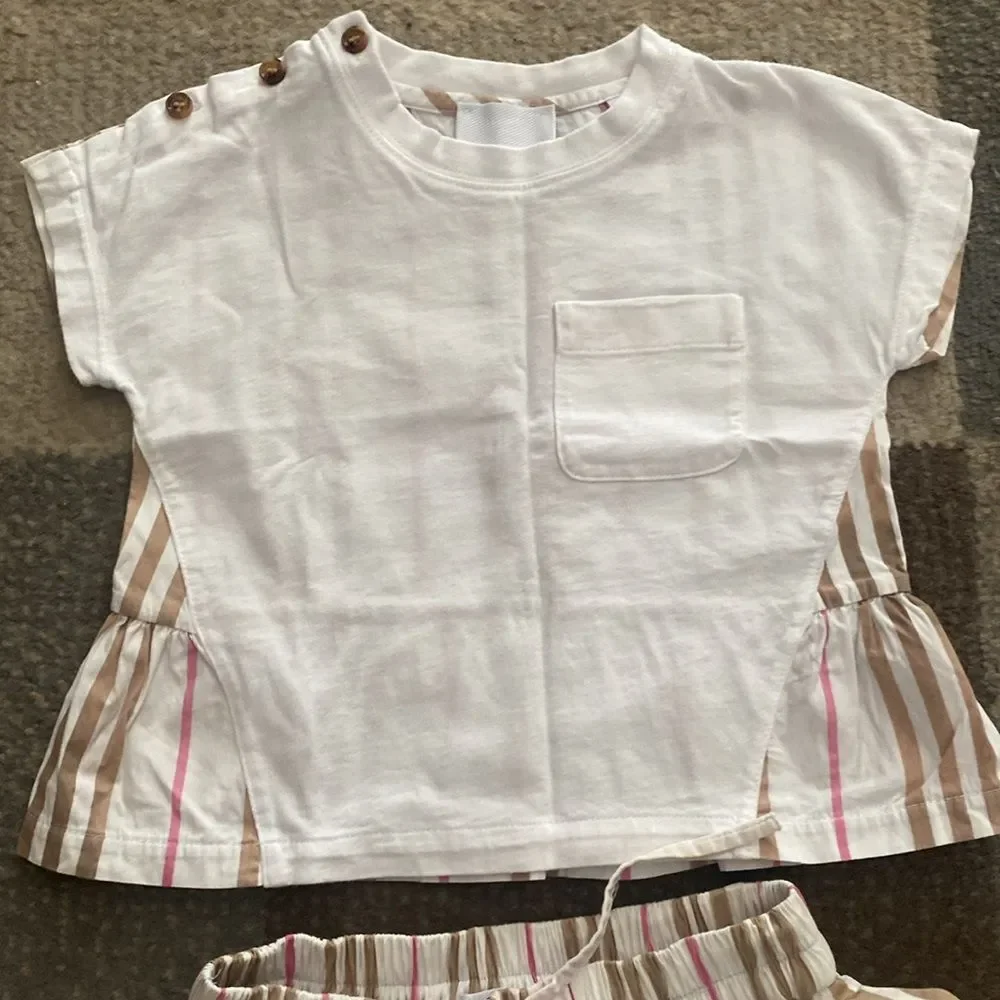 Vintage rare Burberry matching Tennis set